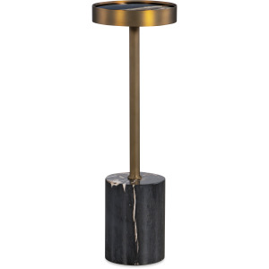 Grand Tour Furniture Acme Petrified Wood Drinks Table Dark