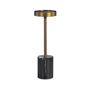 Grand Tour Furniture Acme Petrified Wood Drinks Table Dark