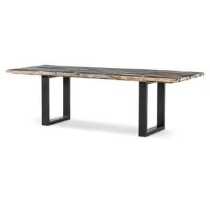 Grand Tour Furniture Andreas Petrified Wood Dining Table