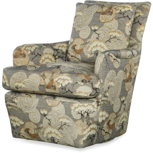 Century Signature Gable Swivel Chair