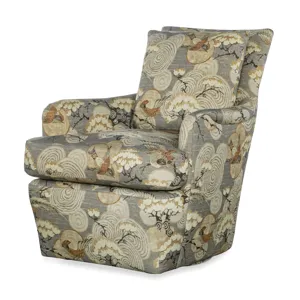 Century Signature Gable Swivel Chair