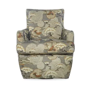 Century Signature Gable Swivel Chair