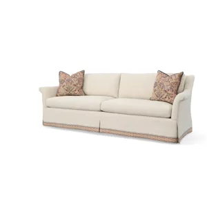 Century Signature Hadley Skirted Sofa