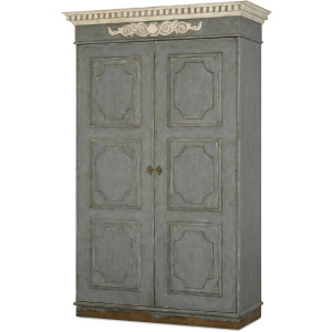Tara Shaw Casegoods Fountainebleau Wardrobe(Aged Slate)