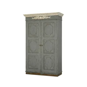 Tara Shaw Casegoods Fountainebleau Wardrobe(Aged Slate)