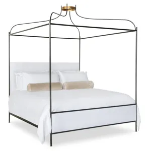 Tara Shaw Casegoods Venetian Bed W/Canopy Square Headboard - King