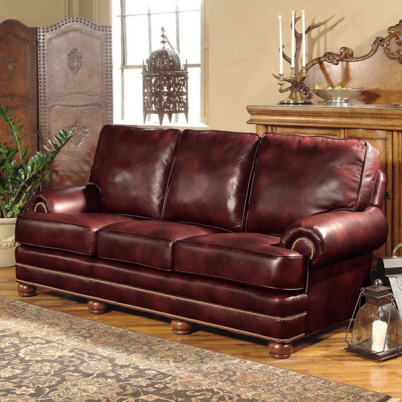 Century Leather Laredo Sofa By Furniture Lr 28137