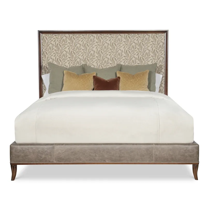 Tribeca Upholstered Tall Headboard(Plain Bed - King