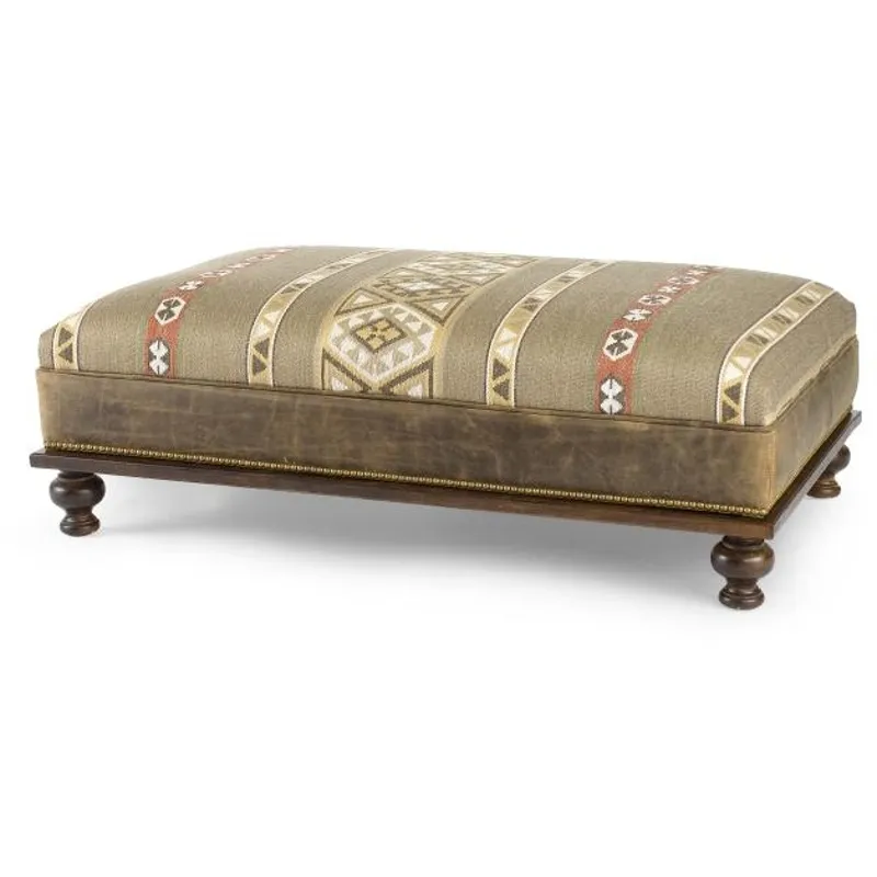 Bob Timberlake Upholstery Lillie's Cocktail Ottoman