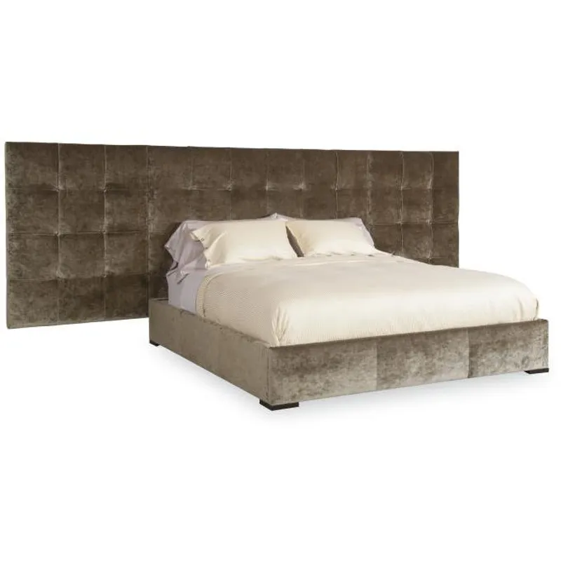 Thomas O'Brien Soho Bed Fully Uph Wings For Cal King Size California King