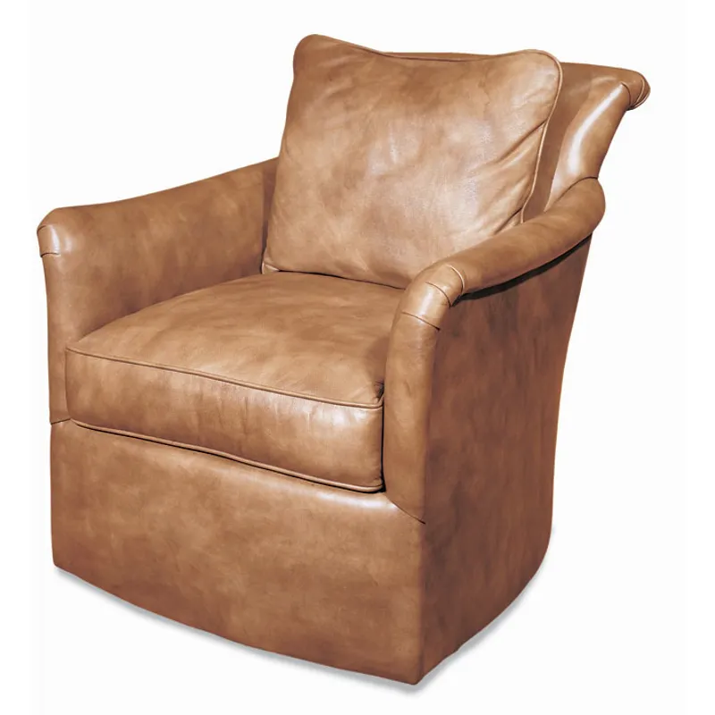 Century Leather Malibu Swivel Chair