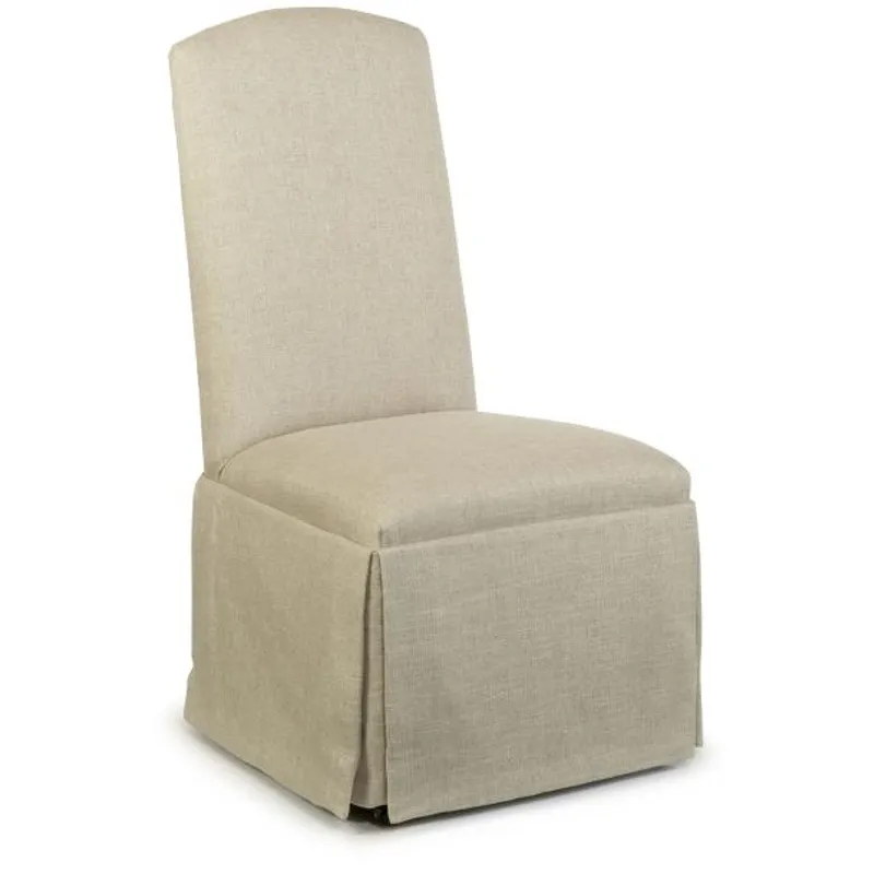 Century Chair Hollister Strght Back/Sweep Top Chair W/Casters