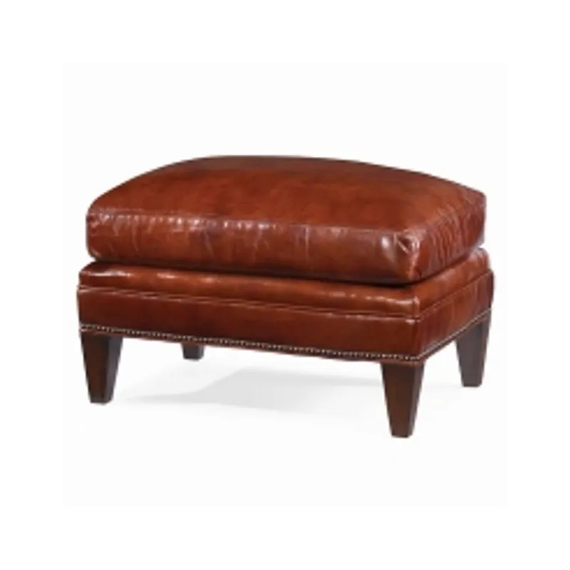 Century Leather Essex Ottoman