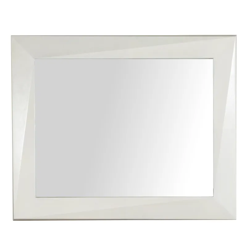 Carrier and Company Case Faceted Mirror Light Parchment