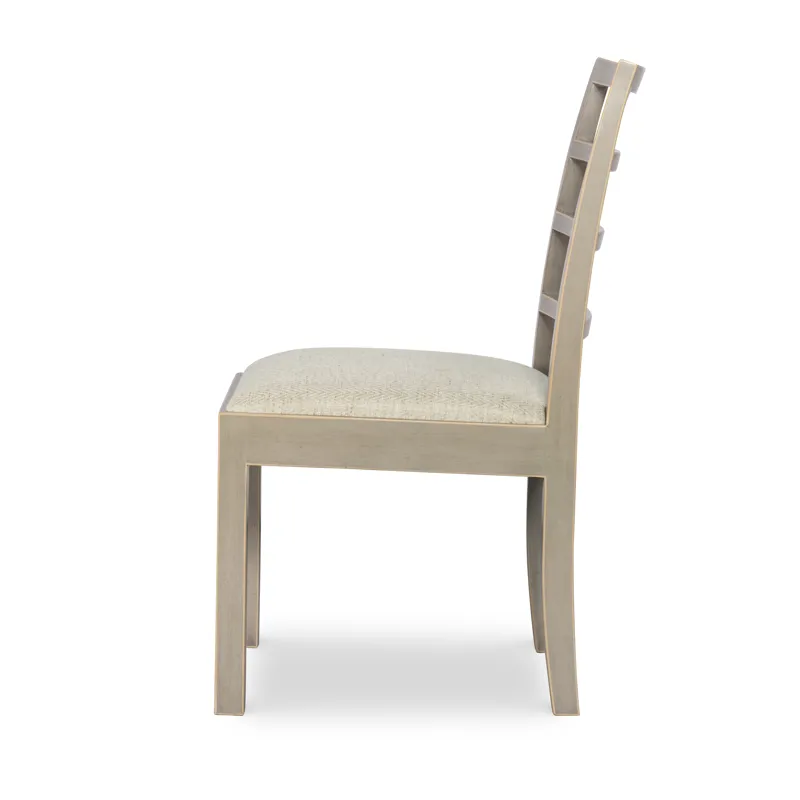 Thomas O'Brien - Upholstery Dara Side Chair-Modern French Grey&amp;taupe