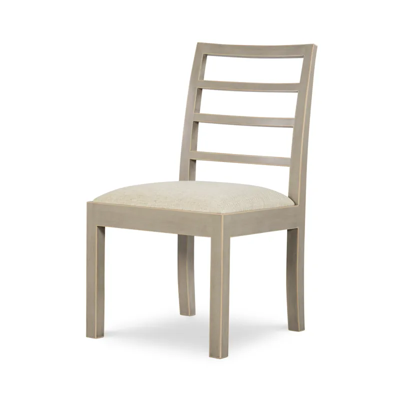 Thomas O'Brien - Upholstery Dara Side Chair-Modern French Grey&amp;taupe