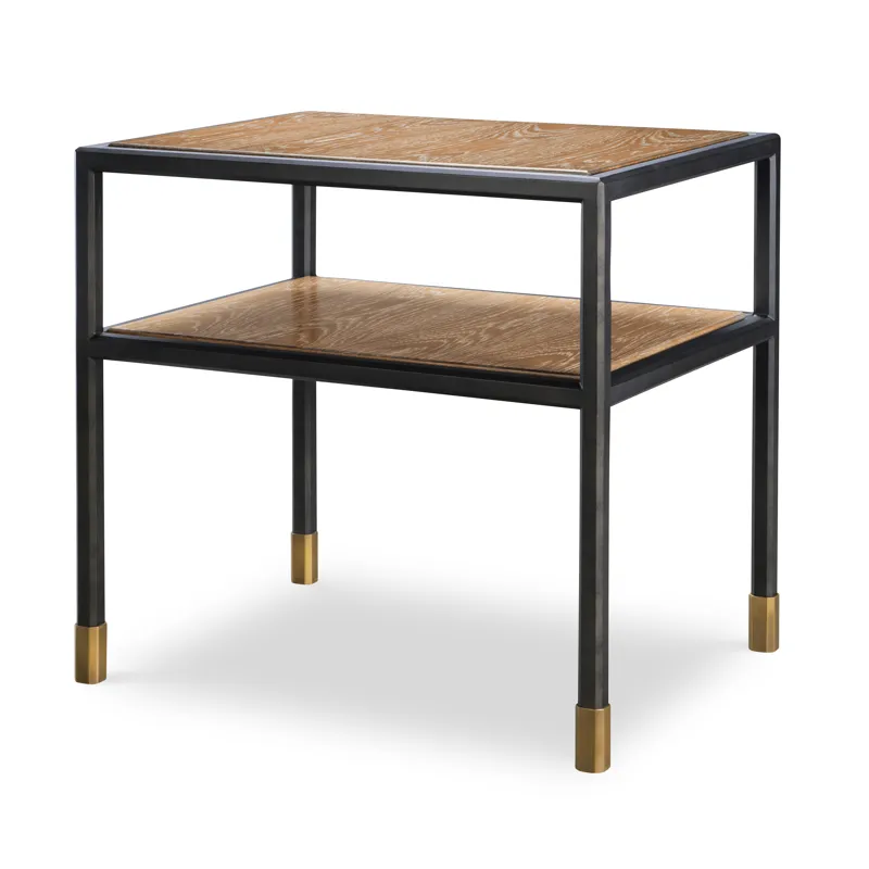 Thomas O\'Brien Jennings Side Table(Oak)