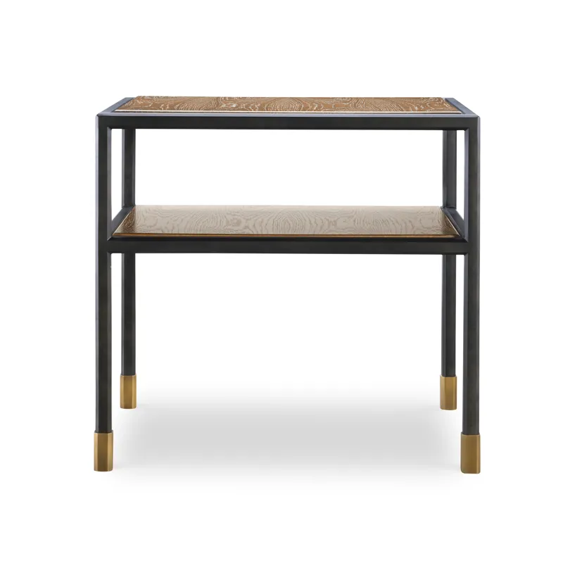 Thomas O\'Brien Jennings Side Table(Oak)