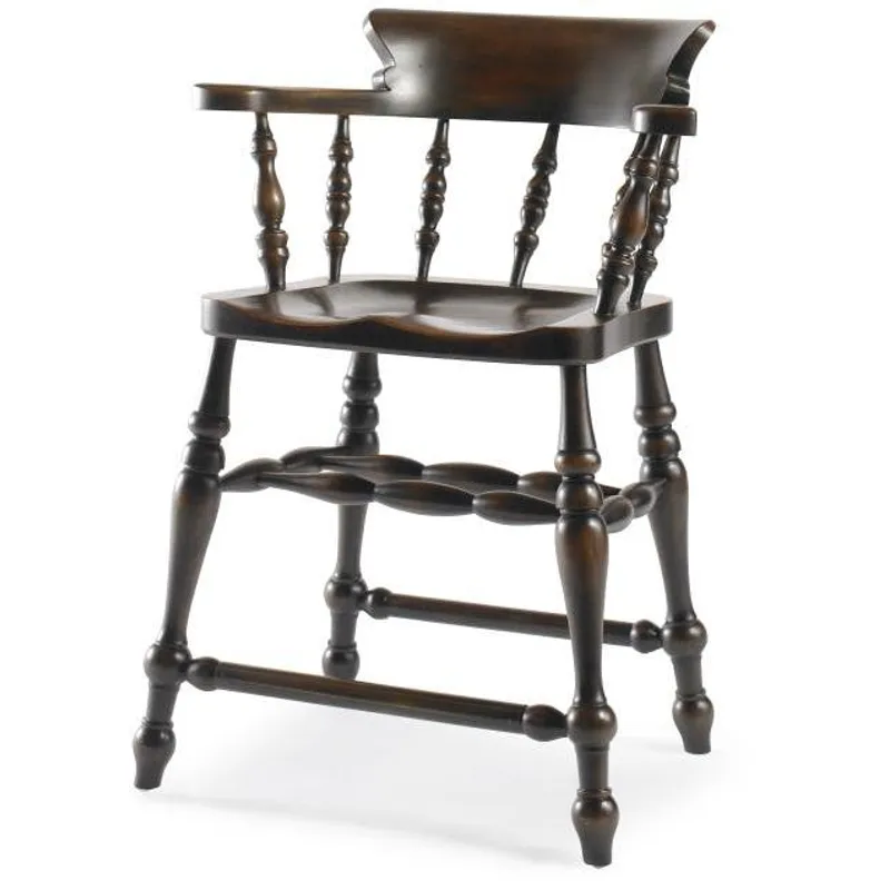 Bob Timberlake Upholstery PT3015C-OLDE-OAK - Cap'n Bob's Cntr Stool As Shown Only