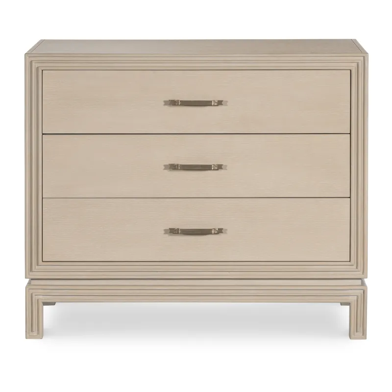 Carrier and Company Case Lewis Large Three Drawer Nightstand