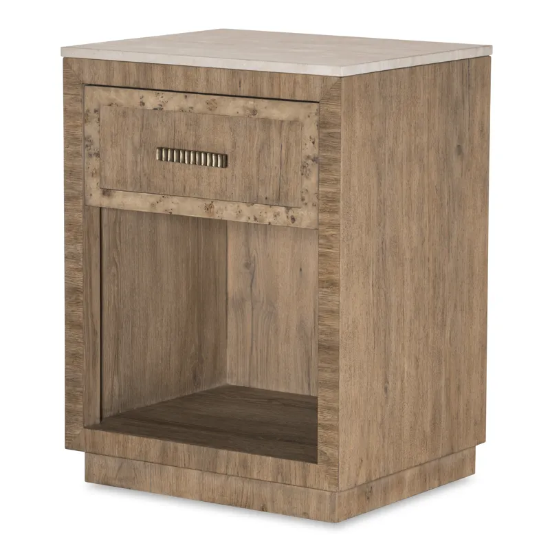 Monterey Small Nightstand & Stone-Light