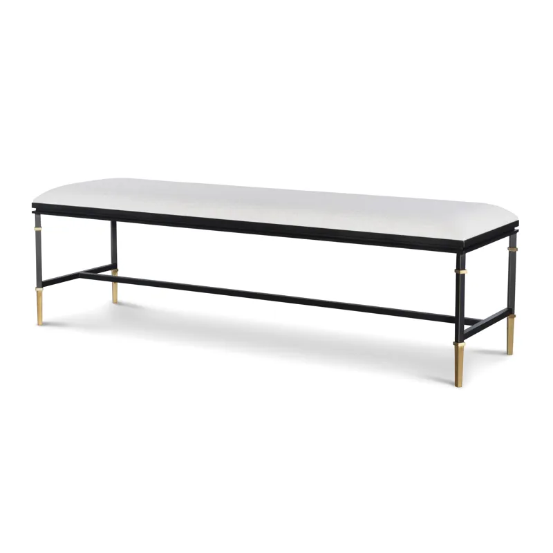 Monterey Upholstered/Metal Bench