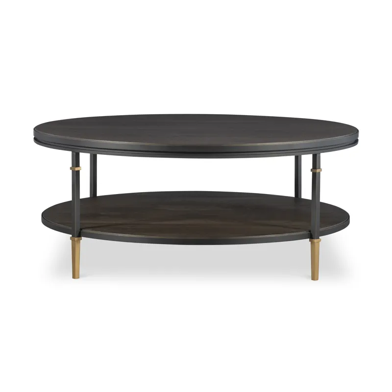 Monterey Round Cocktail Table Dark