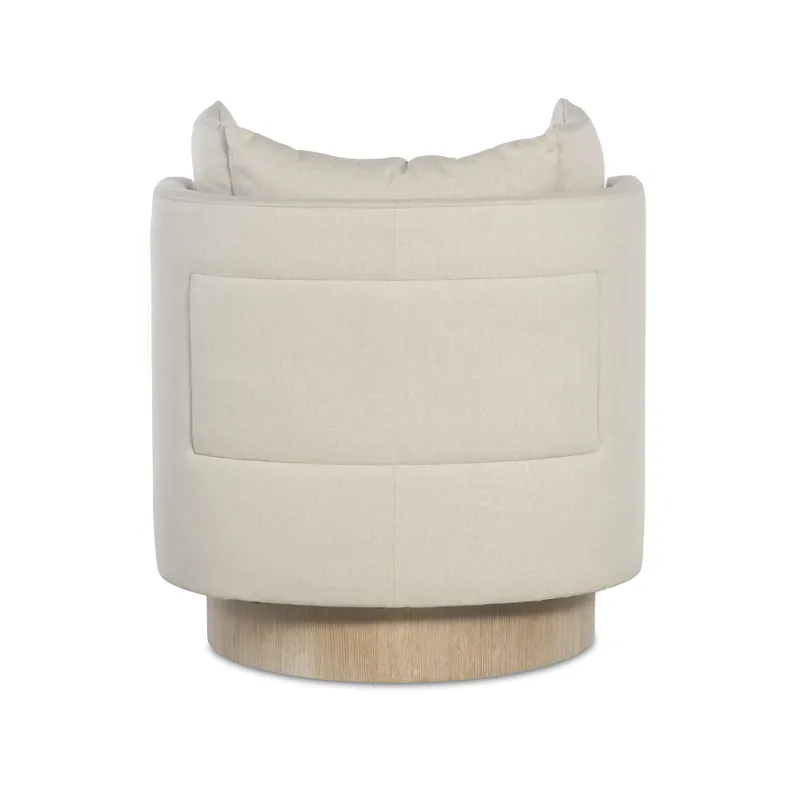 Century Chair Riposo Swivel Chair Oak Base