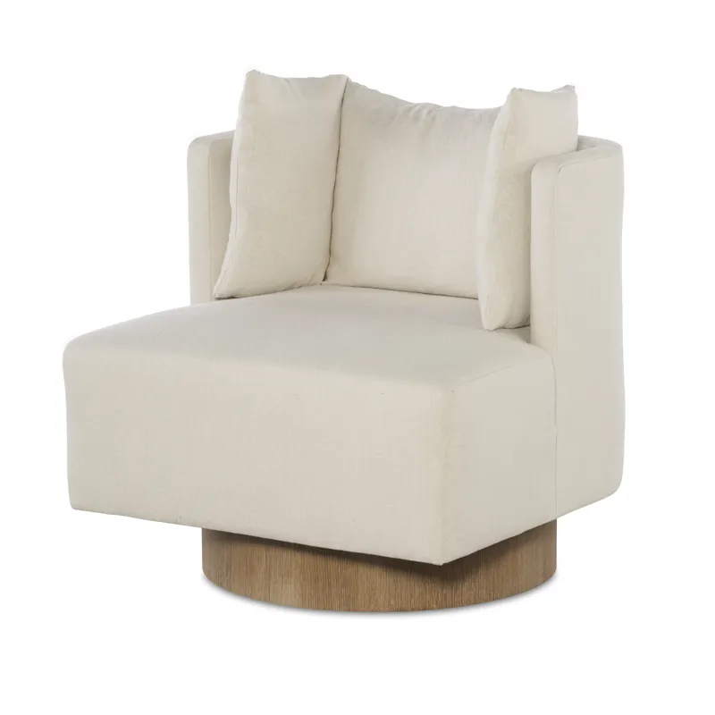 Century Chair Riposo Swivel Chair Oak Base