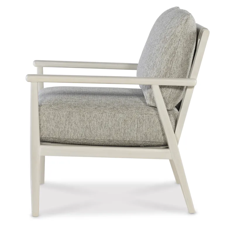 Century Chair Reed Lounge Chair White