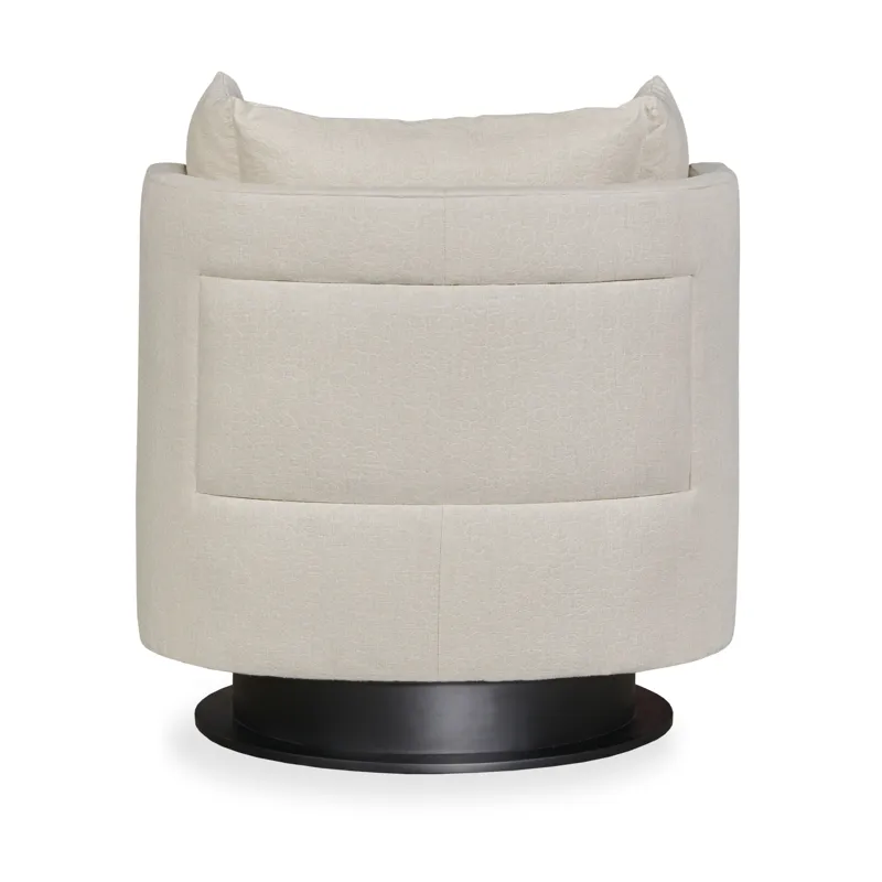 Century Chair Riposo Swivel Chair Metal Base