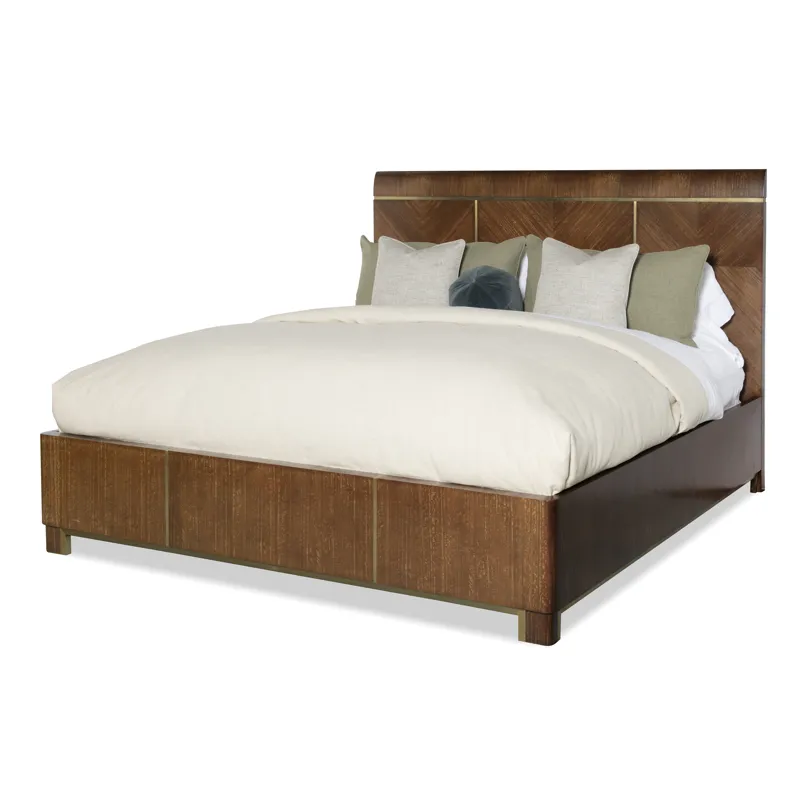 Marquis Maxwell Wood Panel Bed - King