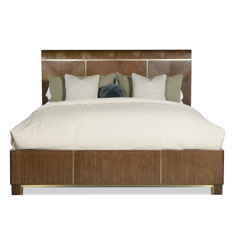 Marquis Maxwell Wood Panel Bed - King