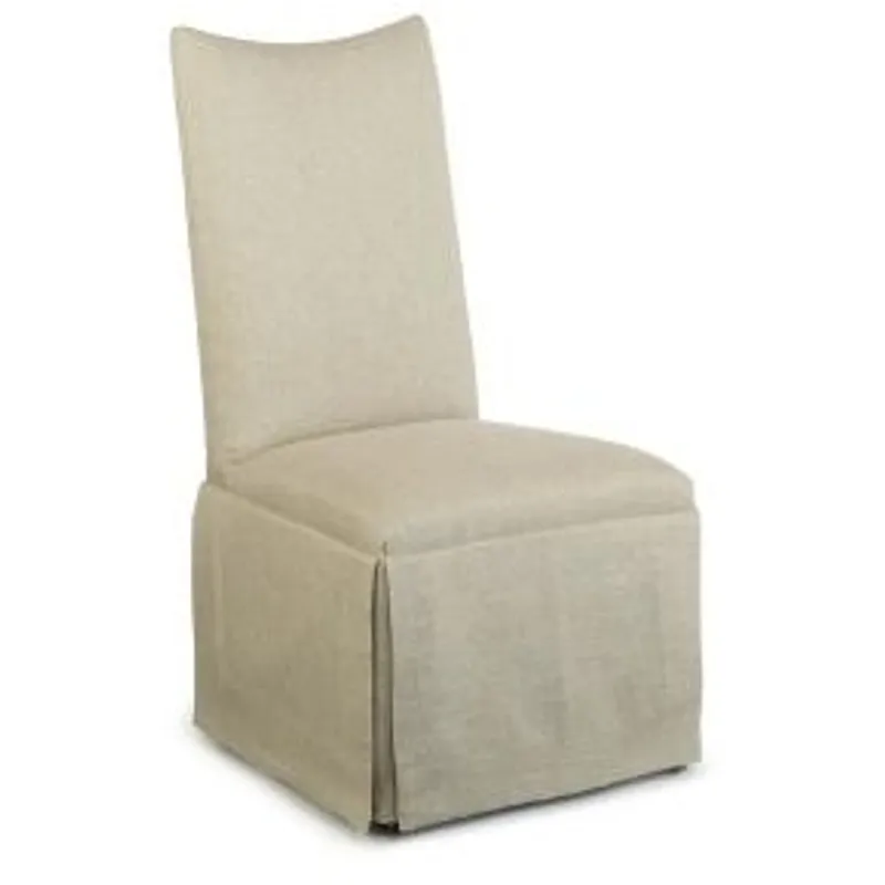 Century Chair HOLLISTER STRGHT BACK/SCOOP TOP CHAIR w/casters (3370-2C)