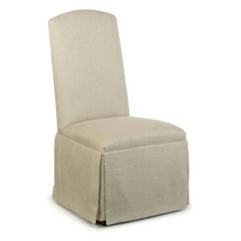 Century Chair HOLLISTER STRGHT BACK/SWEEP TOP CHAIR w/casters (3370-5C)