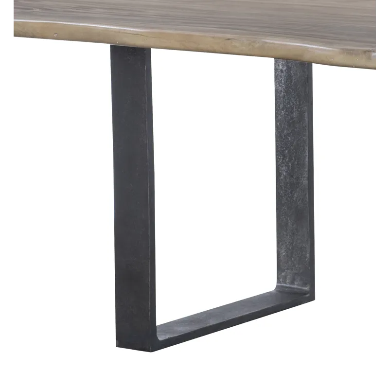 Details Dining Cast Iron Strap Dining Table Base(Set)