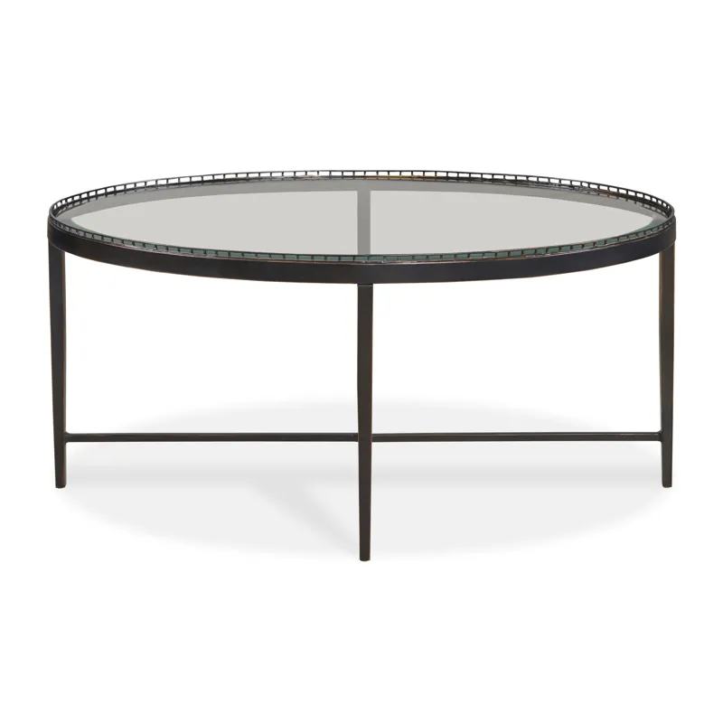 Details Occasional Logan Small Oval Cocktail Table Bronze