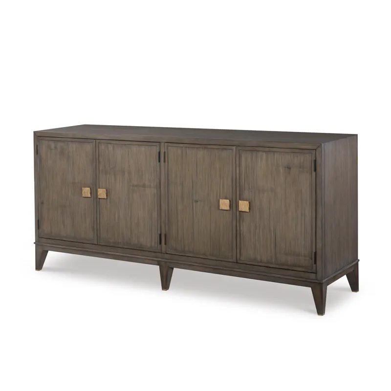 Carlyle 4 Door Credenza - Mink Grey