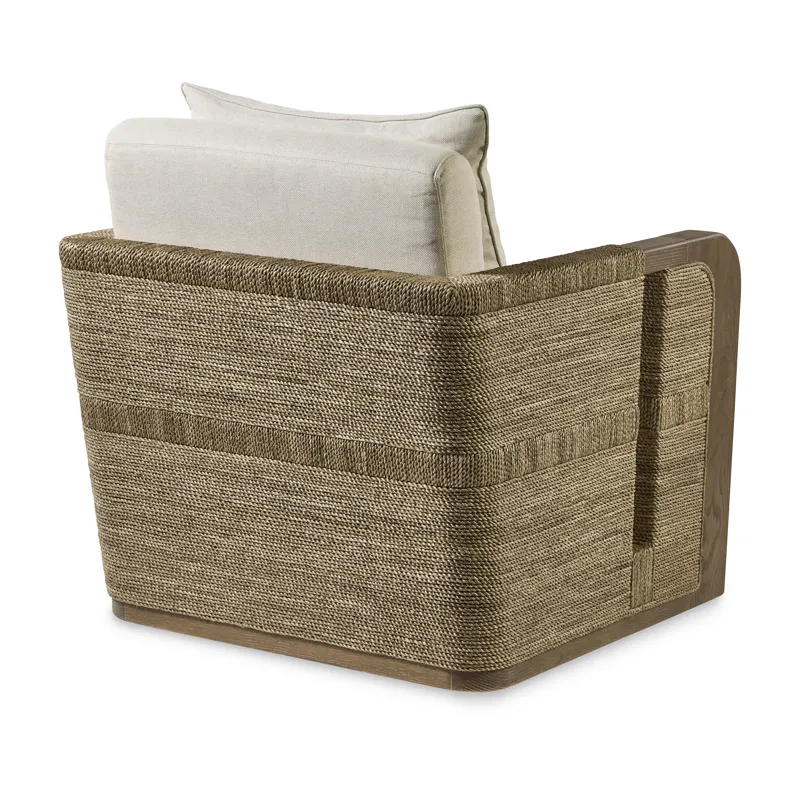 Curate Tessuto Swivel Lounge Chair Triza