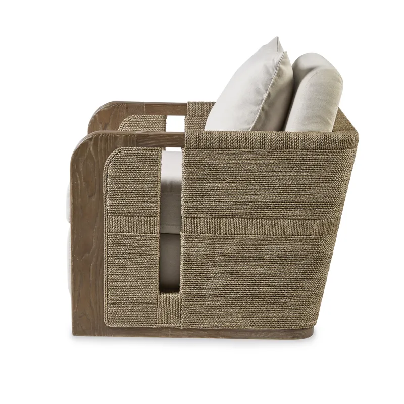 Curate Tessuto Swivel Lounge Chair Triza