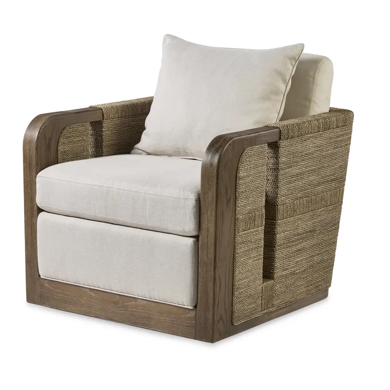 Curate Tessuto Swivel Lounge Chair Triza