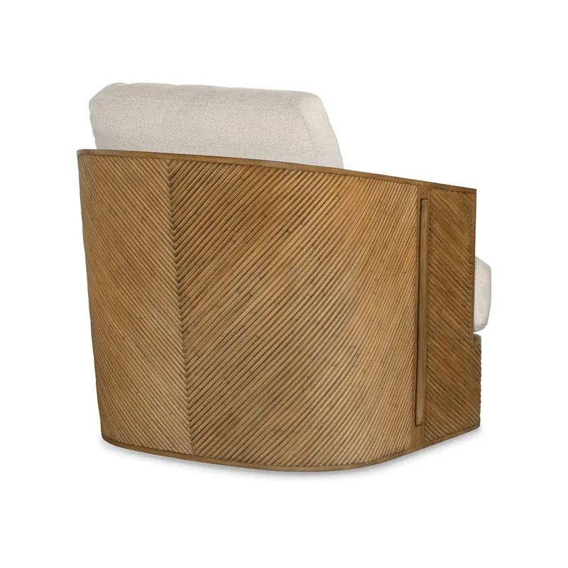 Curate Canna Swivel Lounge Arm Chair Aged R