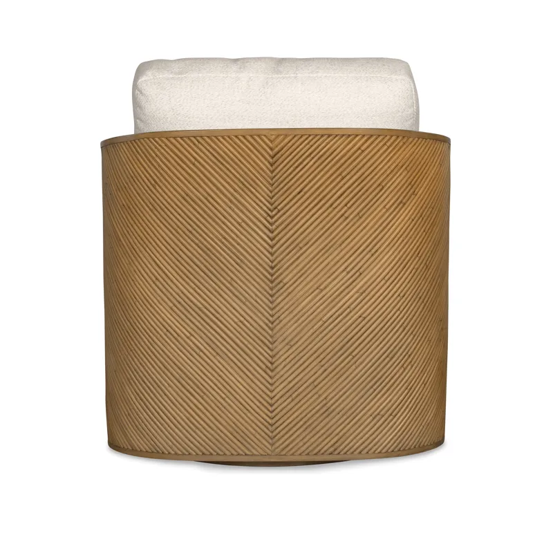 Curate Canna Swivel Lounge Arm Chair Aged R