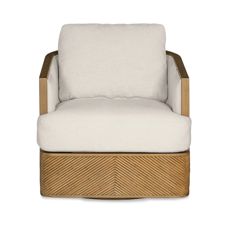 Curate Canna Swivel Lounge Arm Chair Aged R