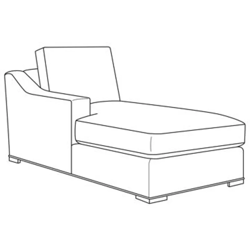 Outdoor Upholstery Armanti Outdoor Laf Chaise