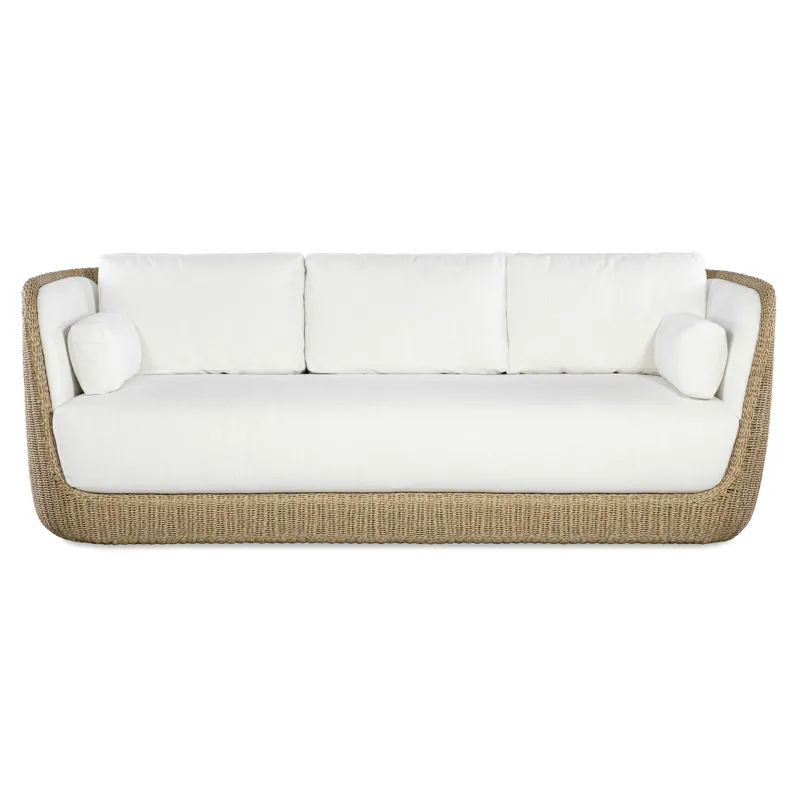 Outdoor Complements Soverato Outdoor Sofa Natural