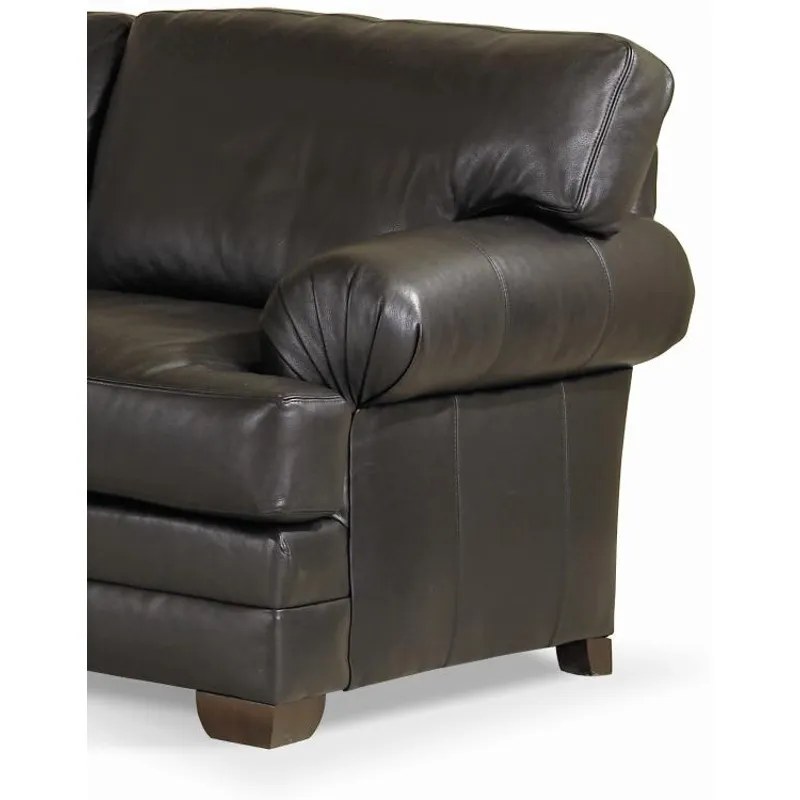 Century Leather Leatherstone Wedge Sofa