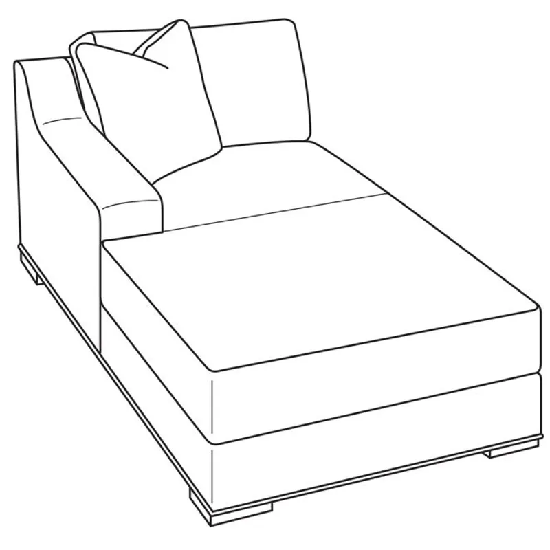 Century Studio Essentials Austin Laf Chaise