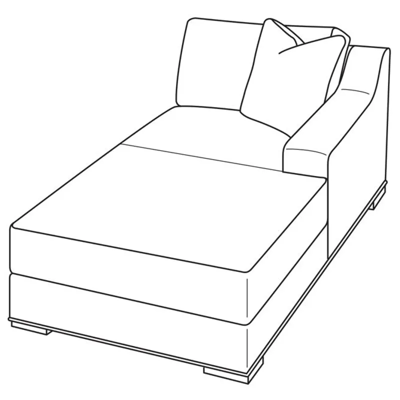 Century Studio Essentials Austin Raf Chaise