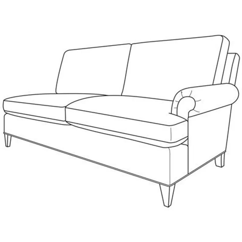 Century Studio Essentials Hartford Raf Loveseat